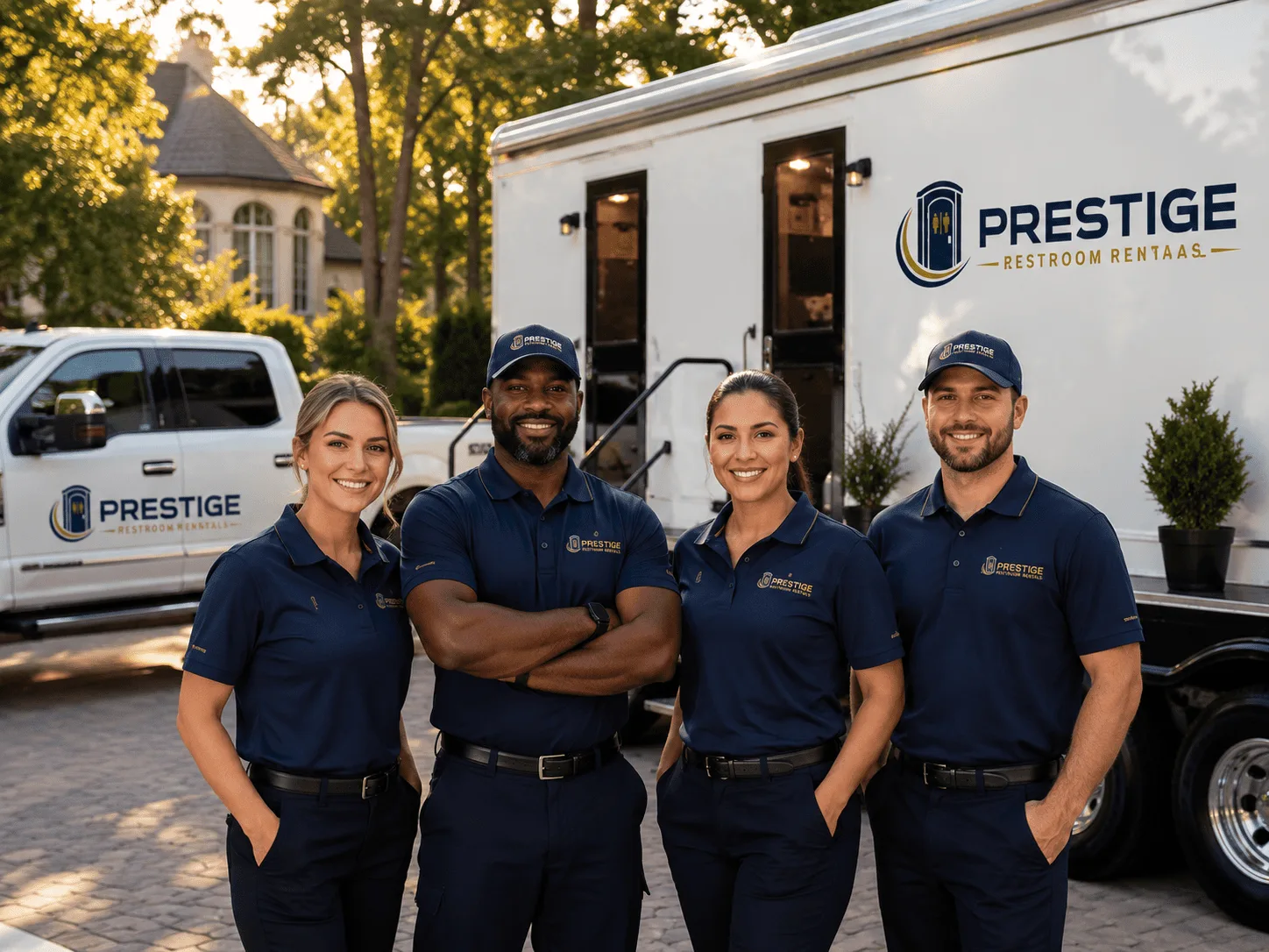 Trusted Luxury Portable Restrooms company in Worthing, SD